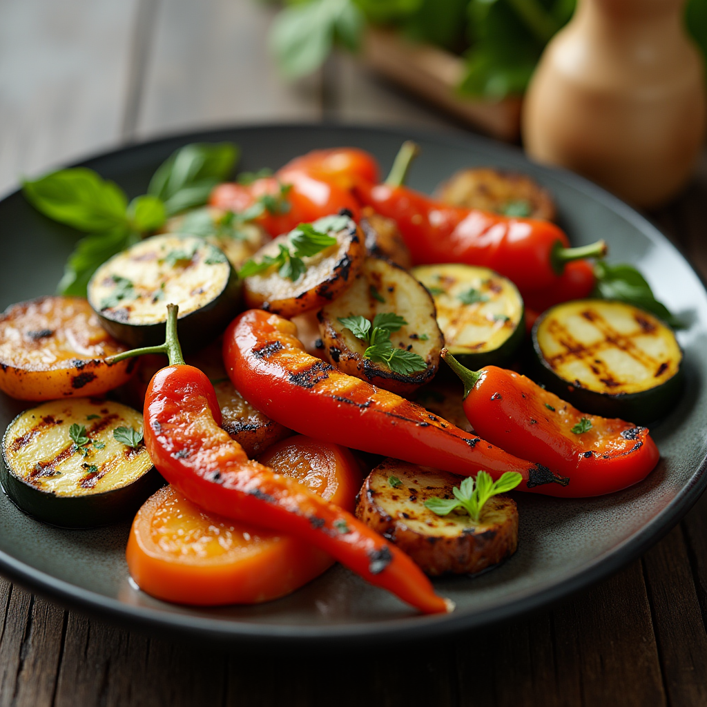 Grilled vegetables