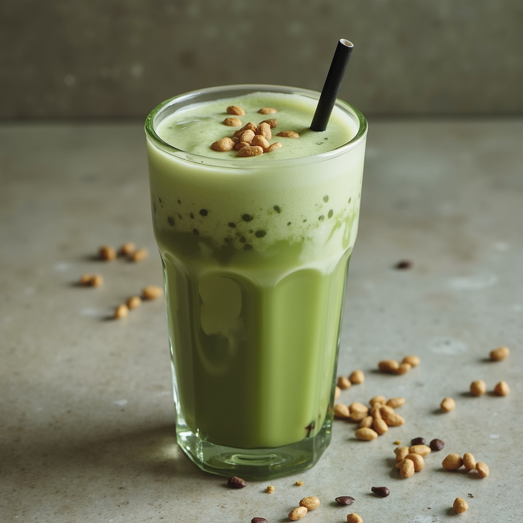 ice MATCHA LATTE 