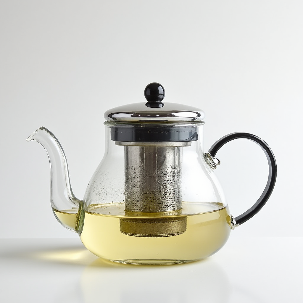 hot teapot GREEN TEA