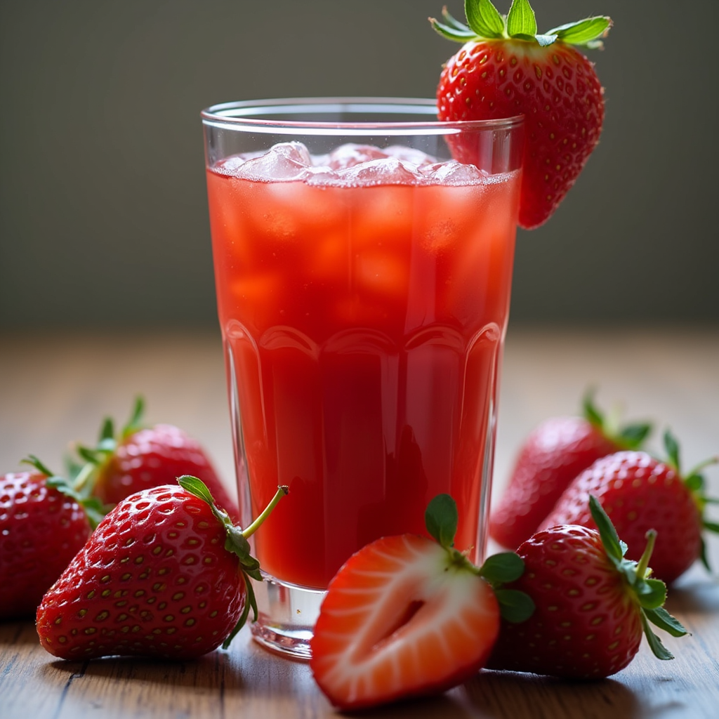 Strawberry Juice Fresh