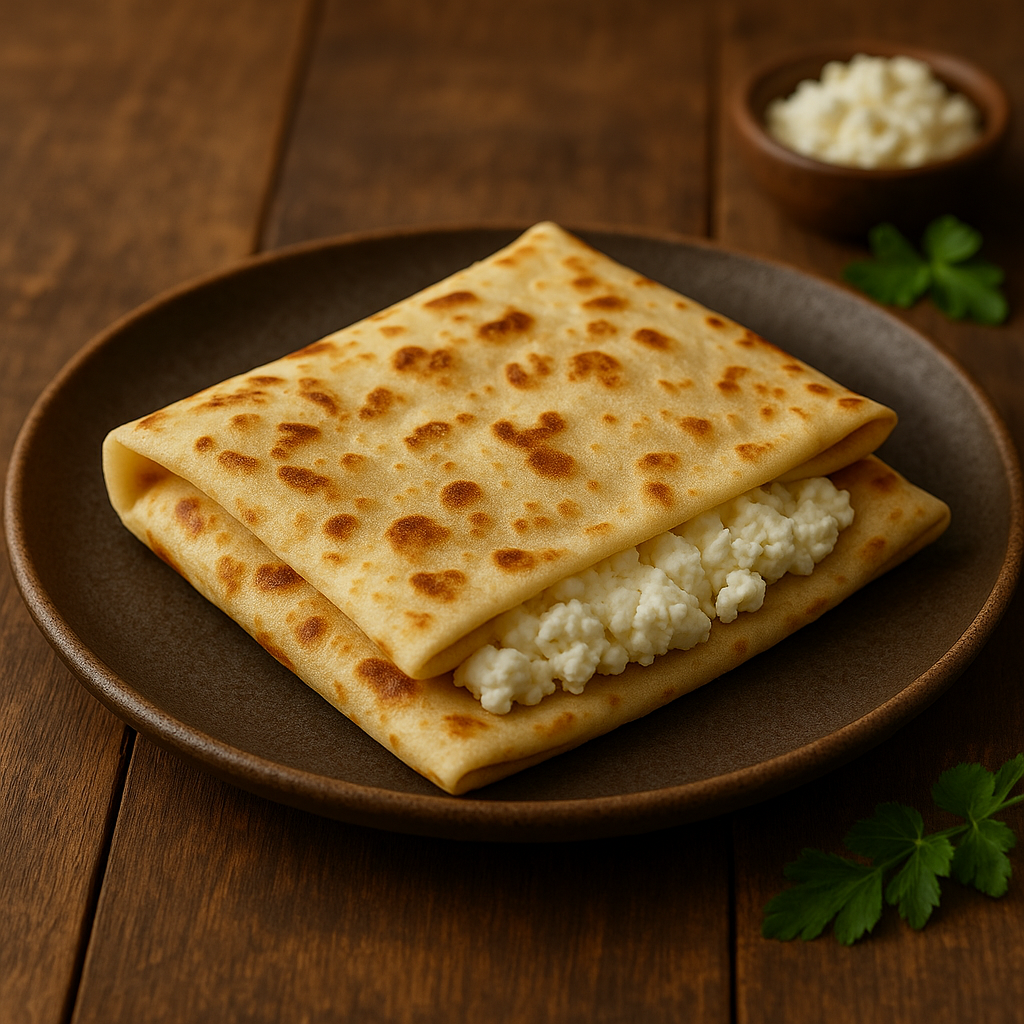 Pancakes with cottage cheese