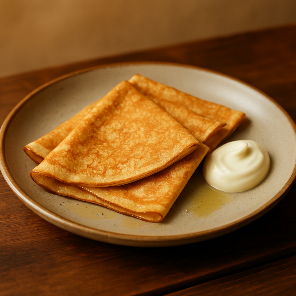 Pancakes with cottage cheese
