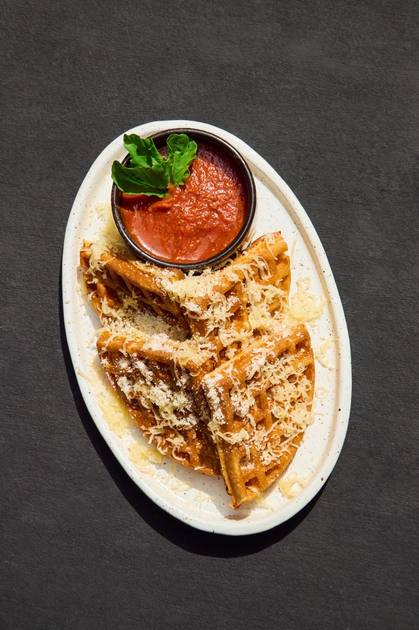 Cheese waffle 
