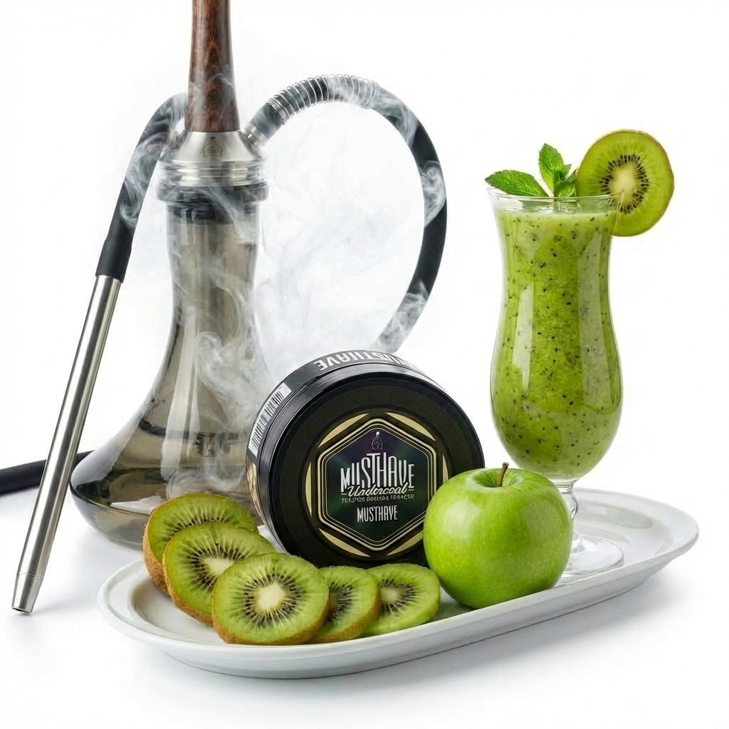 Kiwi smoothie - киви смузи с яблоком 