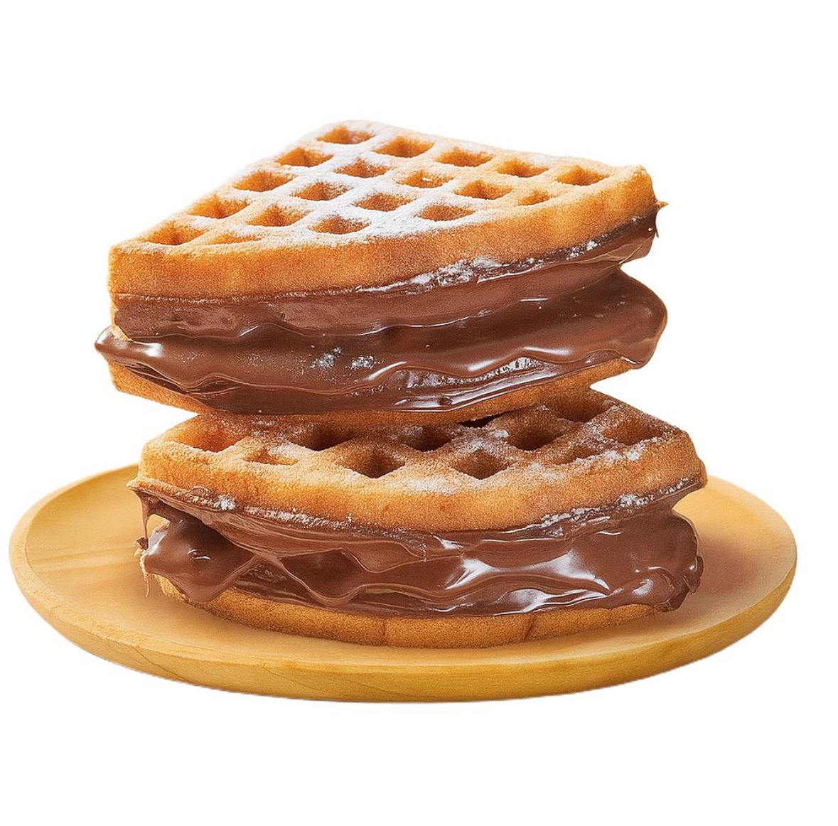 Вафля с нутеллой 