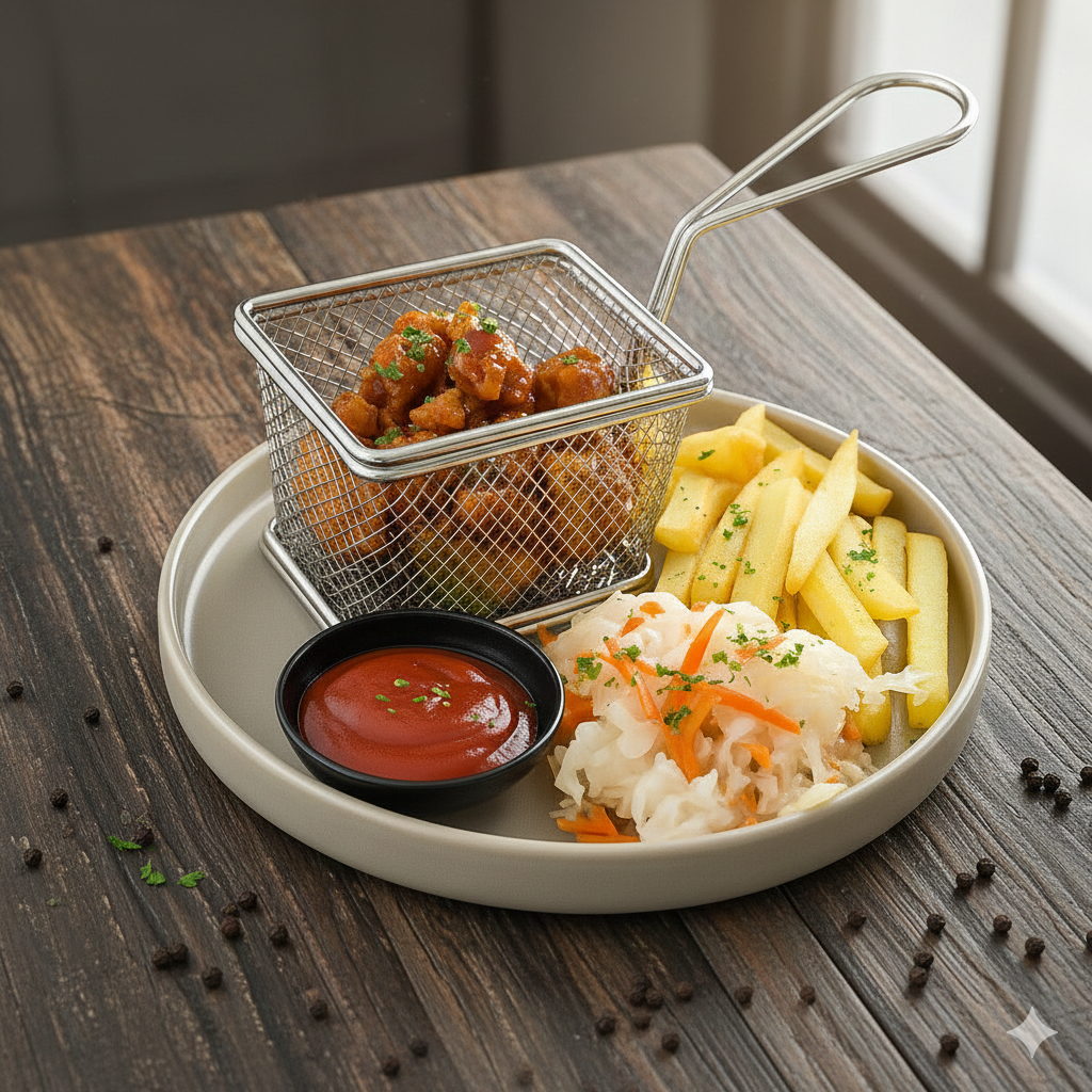 Жареные куриные кусочки