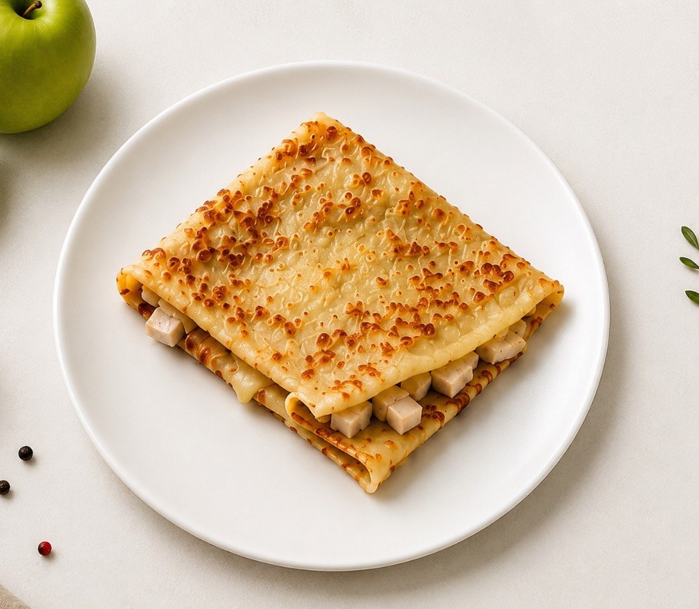 Madness crepe (Chicken & apple)