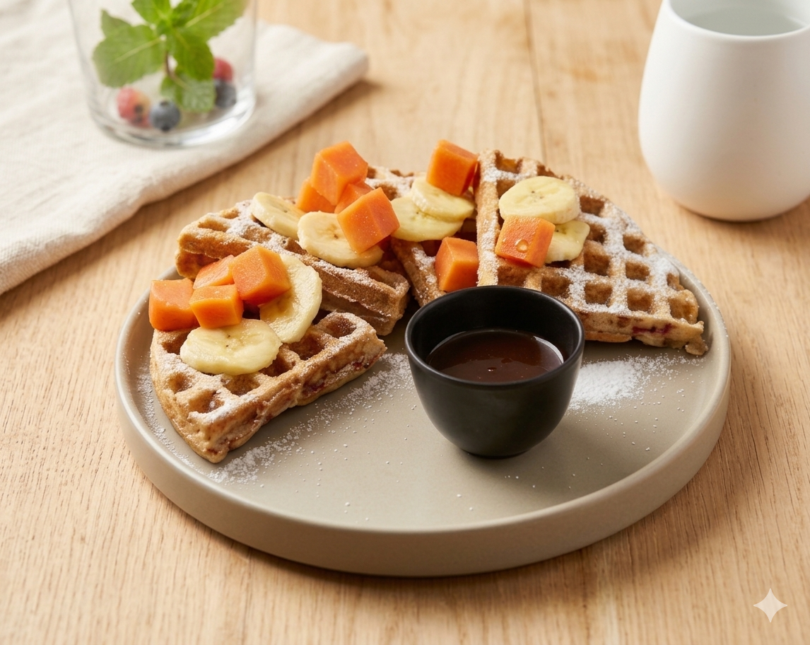 Sweetie berry waffle