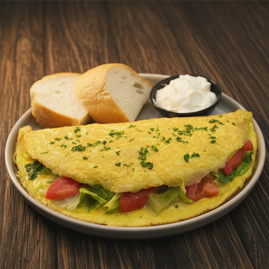 Classic omelette
